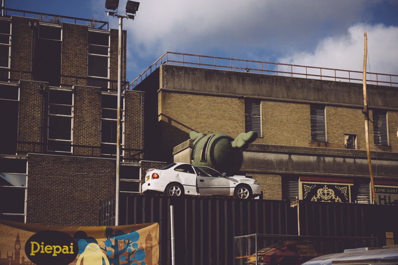 London photography street art